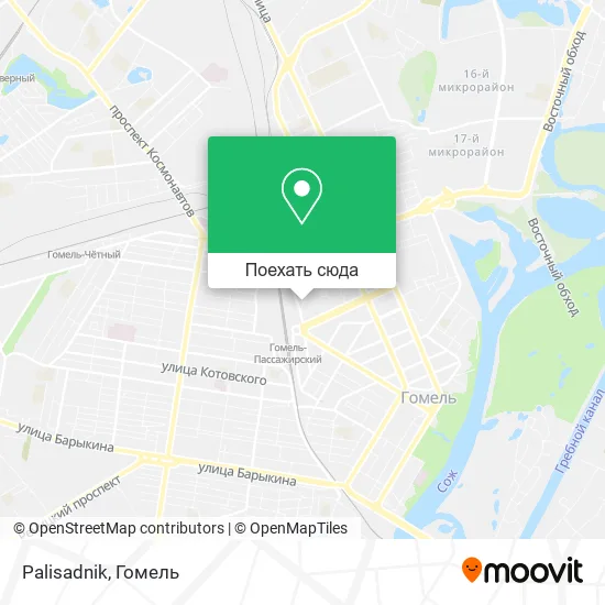 Карта Palisadnik