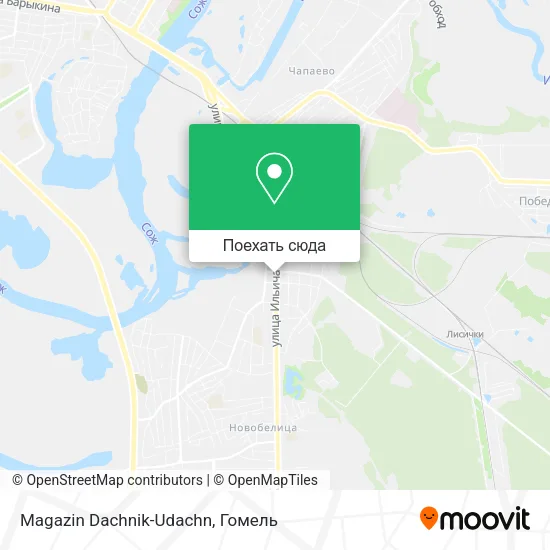 Карта Magazin Dachnik-Udachn
