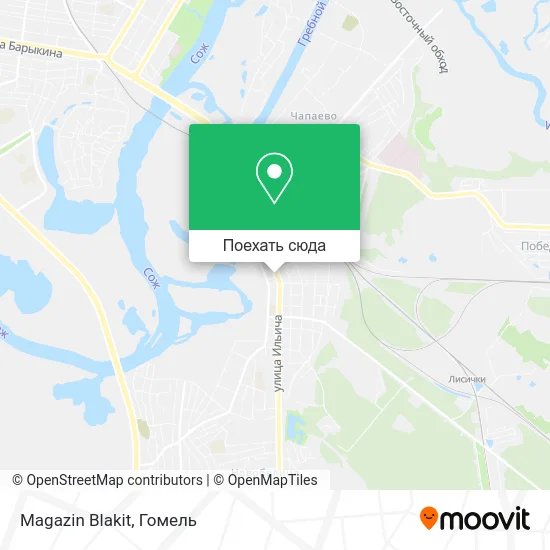 Карта Magazin Blakit