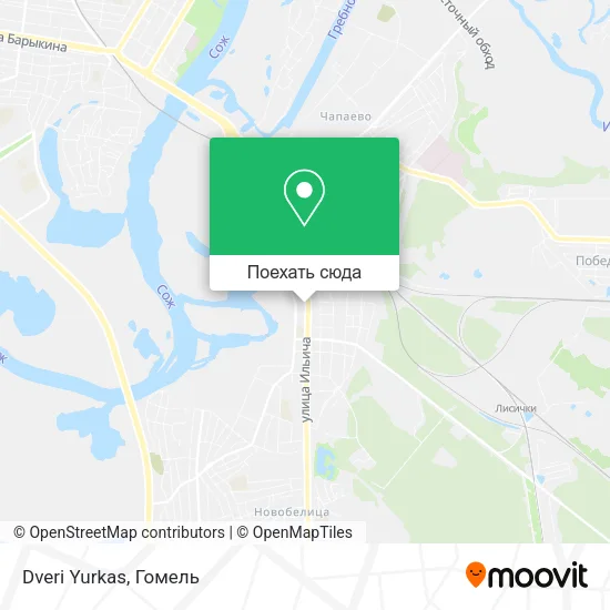 Карта Dveri Yurkas