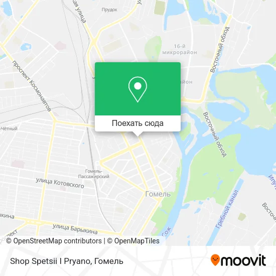 Карта Shop Spetsii I Pryano