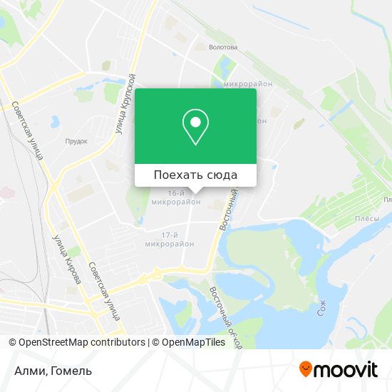 Карта Алми