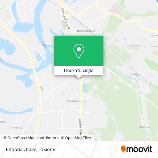 Карта Европа Люкс