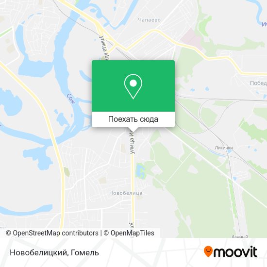 Карта Новобелицкий