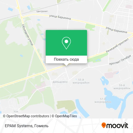 Карта EPAM Systems