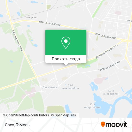 Карта Gsex