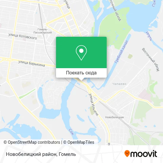 Карта Новобелицкий район