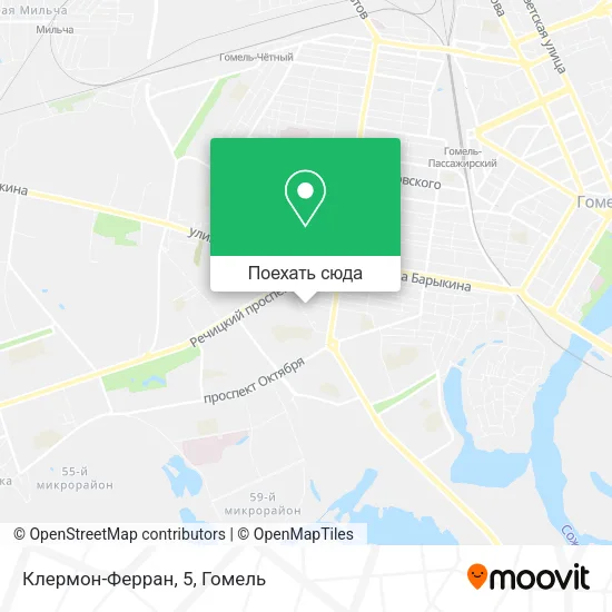 Карта Клермон-Ферран, 5