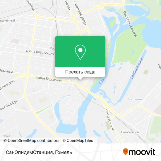 Карта СанЭпидемСтанция