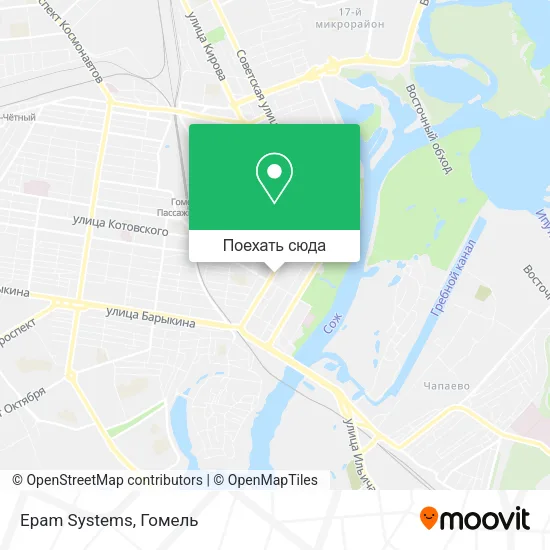 Карта Epam Systems
