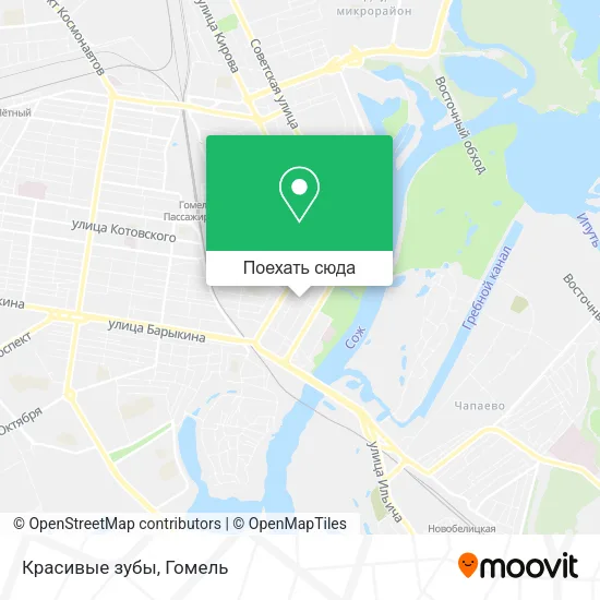 Карта Красивые зубы