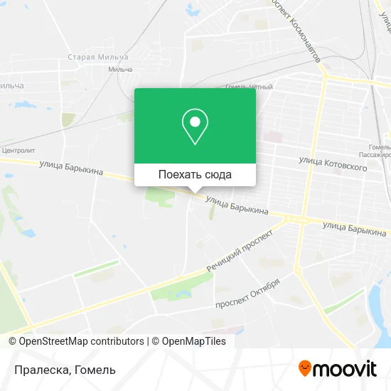 Карта Пралеска