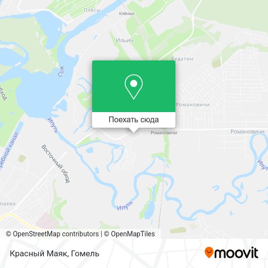 Карта Красный Маяк