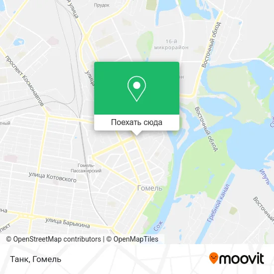 Карта Танк