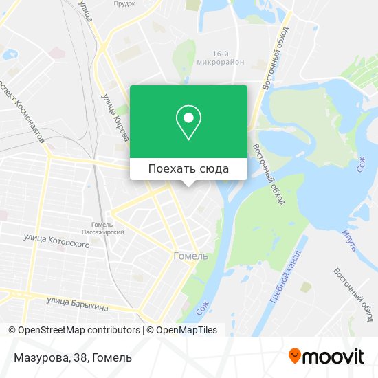 Карта Мазурова, 38