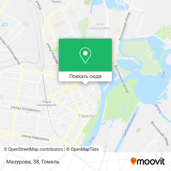 Карта Мазурова, 38