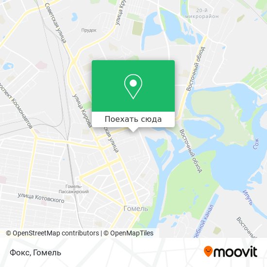 Карта Фокс