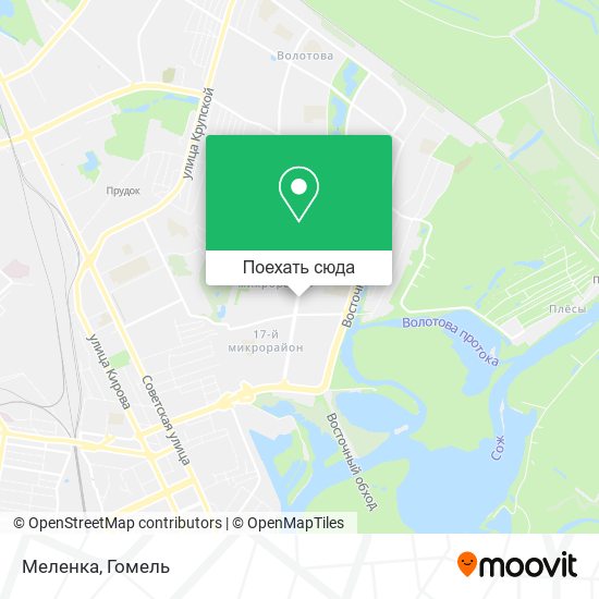 Карта Меленка