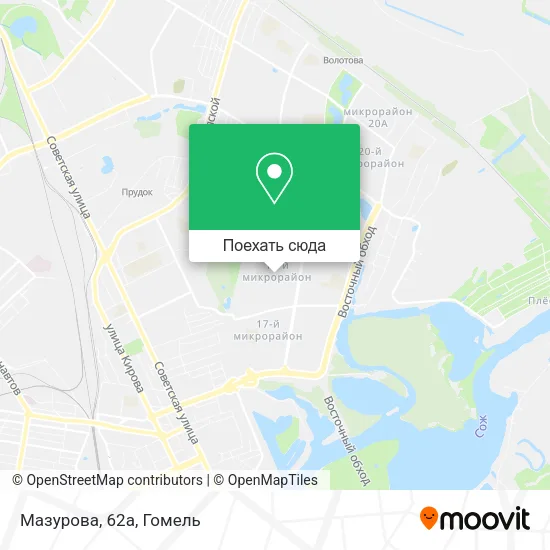 Карта Мазурова, 62а