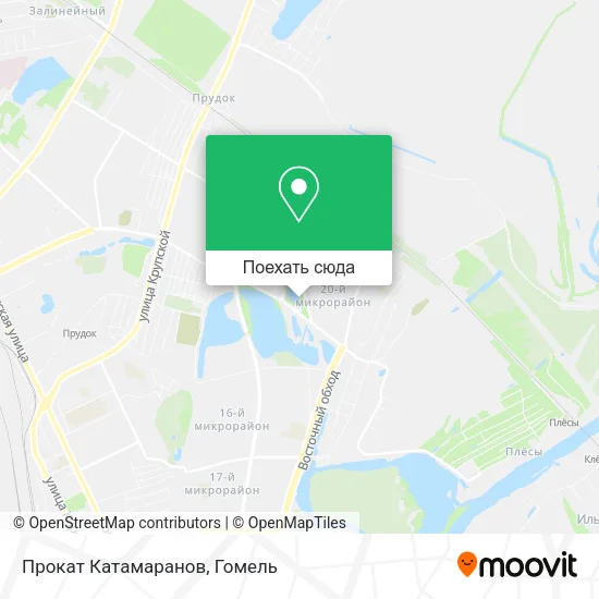 Карта Прокат Катамаранов