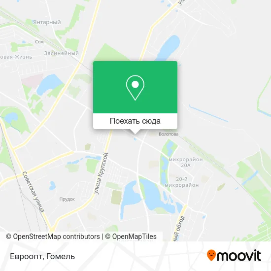 Карта Евроопт