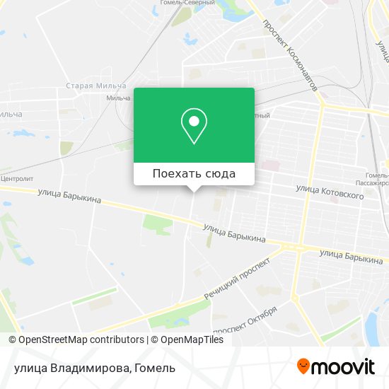 Карта улица Владимирова
