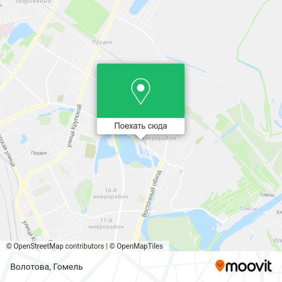 Карта Волотова