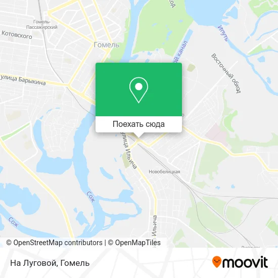 Карта На Луговой