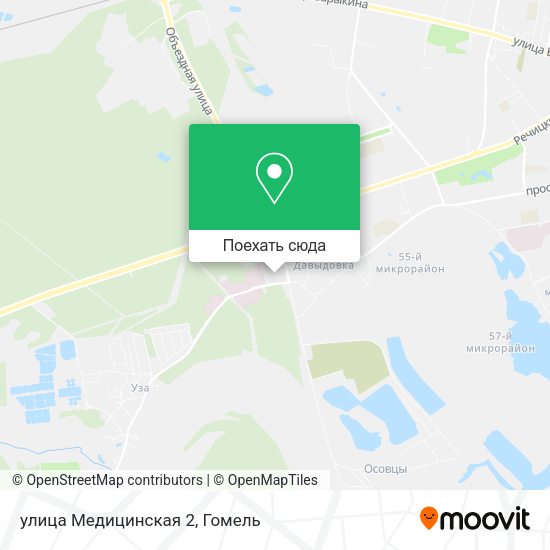 Карта улица Медицинская 2