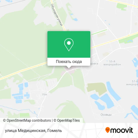 Карта улица Медицинская