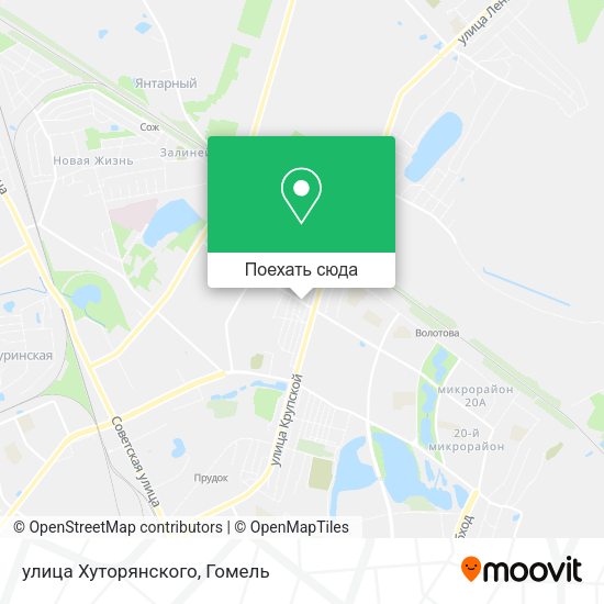 Карта улица Хуторянского
