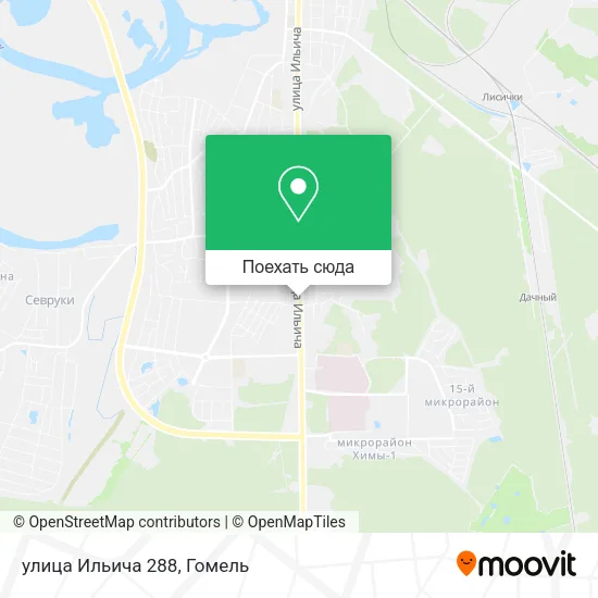 Карта улица Ильича 288