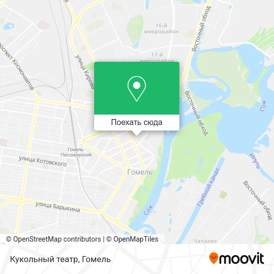 Карта Кукольный театр