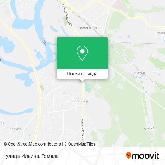 Карта улица Ильича