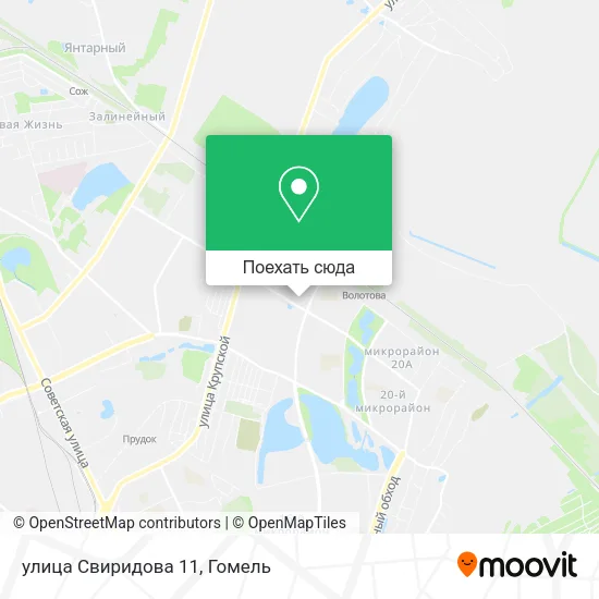 Карта улица Свиридова 11
