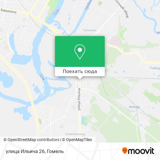 Карта улица Ильича 26