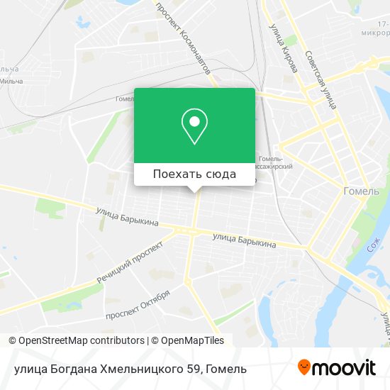 Карта улица Богдана Хмельницкого 59