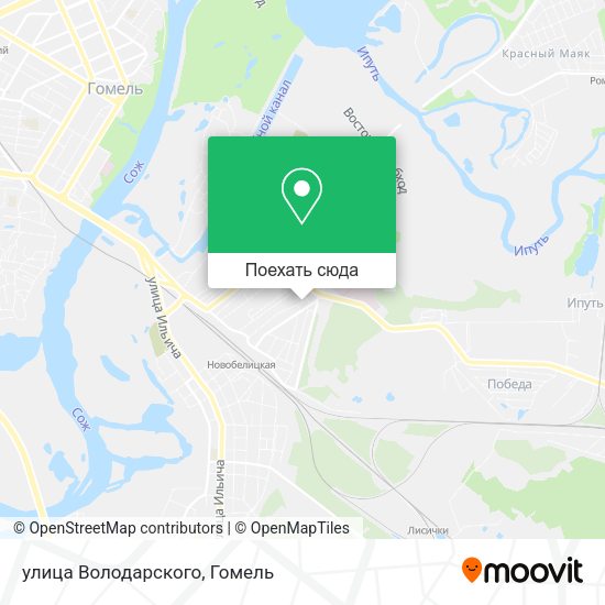 Карта улица Володарского