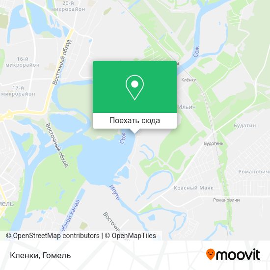 Карта Кленки