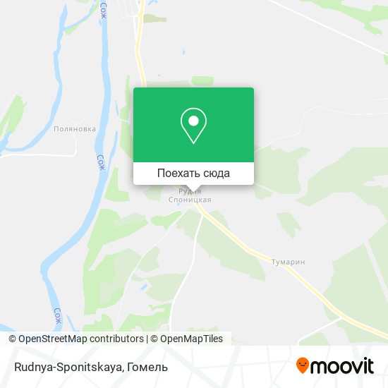 Карта Rudnya-Sponitskaya