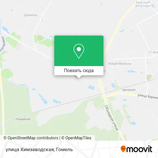 Карта улица Химзаводская