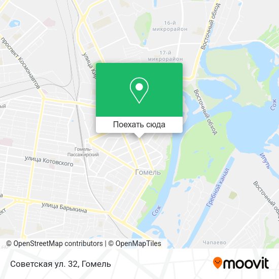 Карта Советская ул. 32