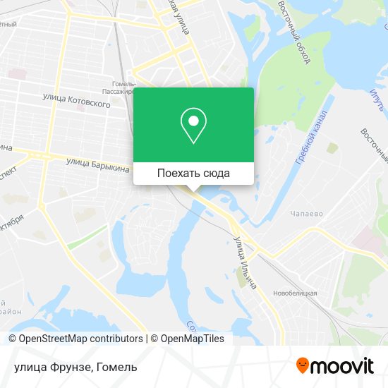 Карта улица Фрунзе