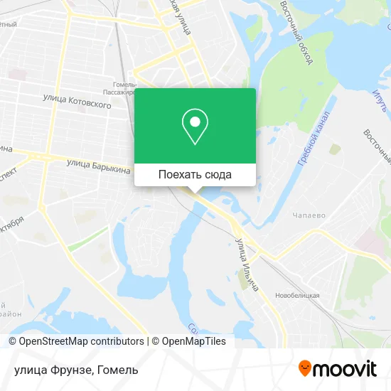 Карта улица Фрунзе