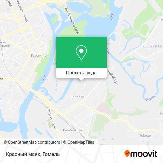 Карта Красный маяк