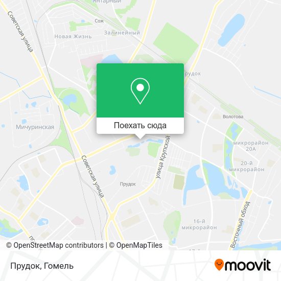 Карта Прудок