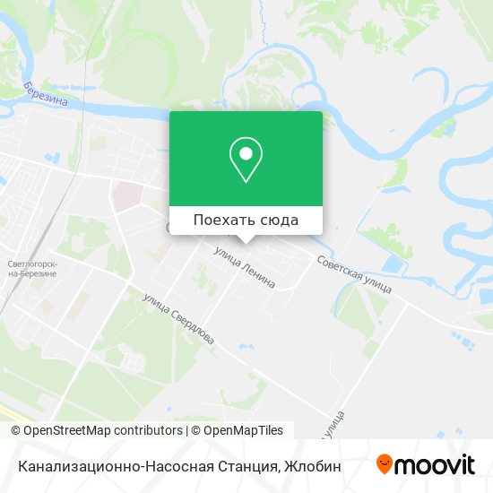 Карта Канализационно-Насосная Станция