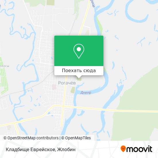 Карта Кладбище Еврейское