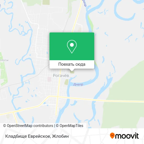 Карта Кладбище Еврейское