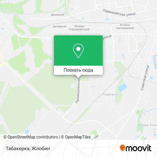 Карта Табакерка